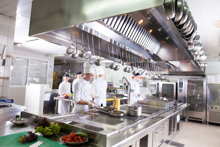Cocina de restaurante